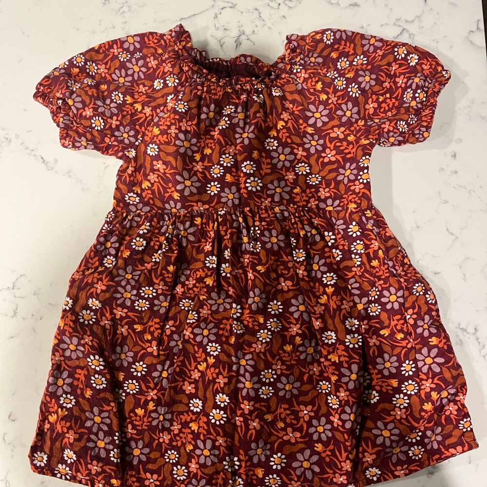Lot of 3 Cat and Jack Fall Toddler Dresses - Picture 2 of 4